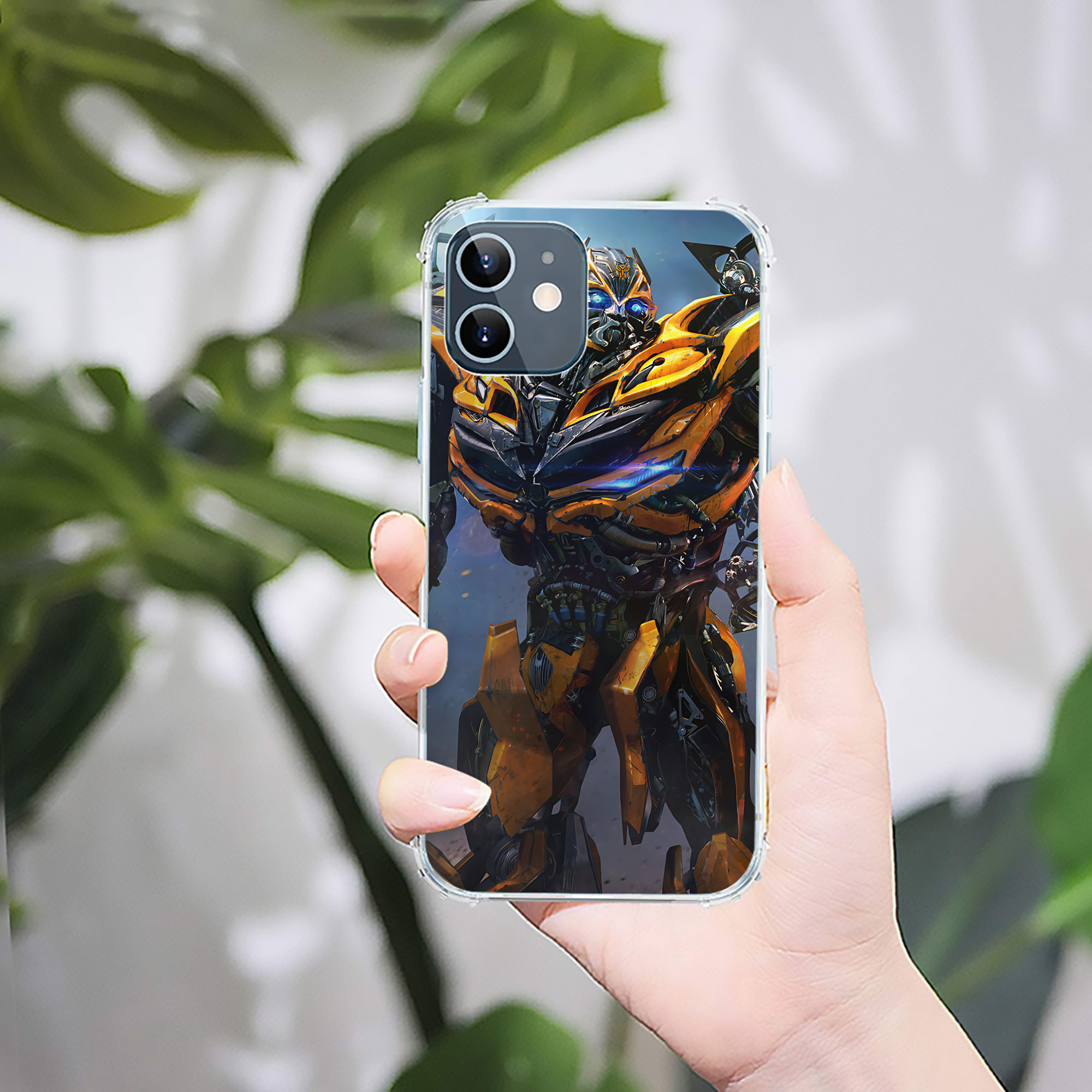 （画像用） Transformers トランスフォーマー 【iPhone 12シリーズ対応】透明スマホケース（クリアソフトケース）